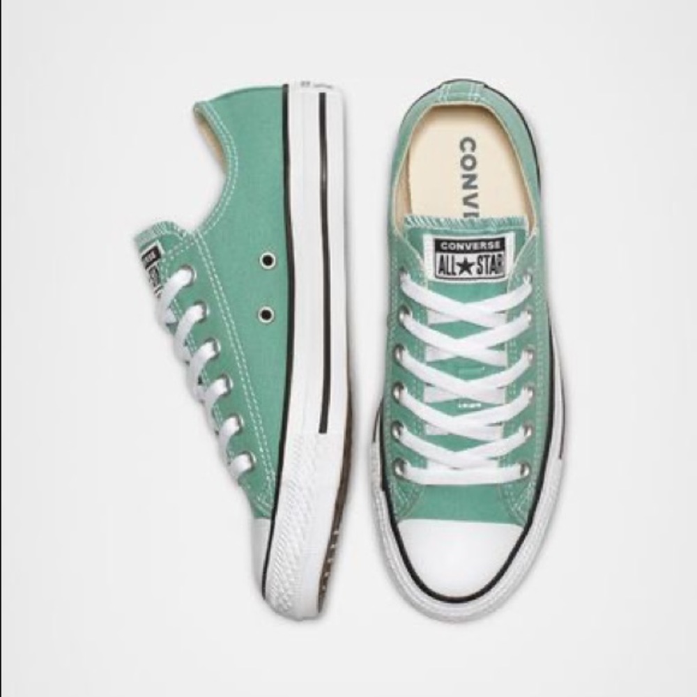 Mint/Teal converse